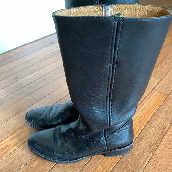 Frye Shoes - Frye Boots Black
